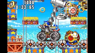 Sonic Advance - Can you take FIVE bosses at once? (hack)