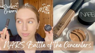 NARS Soft Matte Complete vs. NARS Radiant Creamy Concealer 🖤 | Which Concealer is Best?