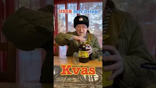 USSR Soft Drink: Kvas #crazyrussiandad #kvas #kvass #ussr #sovietunion #russia #russian #softdrink