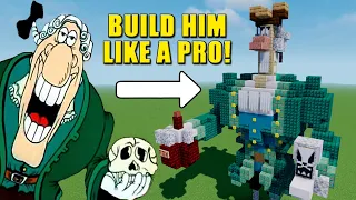 Doctor Livesey (Rom and Death) - AMAZING Minecraft statue build tutorial.