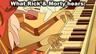 Pianos are Never Animated Correctly... (Rick and Morty)