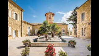 Old wine estate with restored chateau for sale