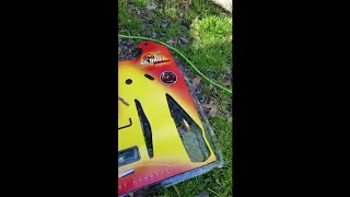 Stingray Starfire no-drill hydrofoil install.