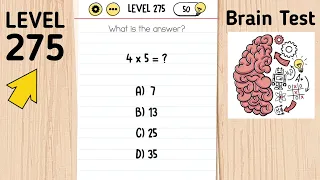 Brain Test Level 275 What Is The Answer?