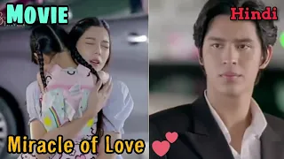 Hot CEO doesn't know he has a cute daughter|Miracle of love thai drama all epi explained in hindi