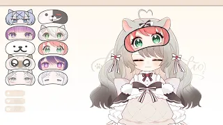 [Vtuber Static Asset] Eye mask ✨DIY support✨