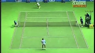 Australian Open 1991 Final Becker vs Lendl highlights 2/3