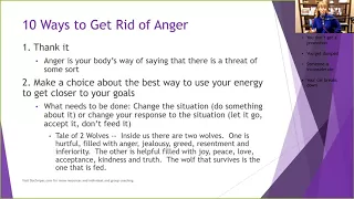 10 Ways to Deal with Anger