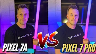 БОЛЬШАЯ БИТВА КАМЕР PIXEL 7A vs PIXEL 7 PRO