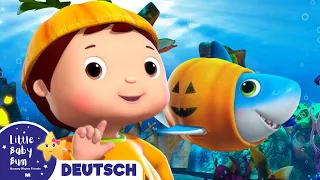 Halloween-Hai | Kinderlieder und Cartoons | Little Baby Bum | Moonbug Kids Deutsch