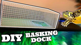 HOW TO Build DIY Above-Tank Basking Area for PET TURTLE
