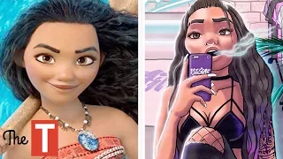 10 Disney Princesses Reimagined As Modern Day BAD GIRLS