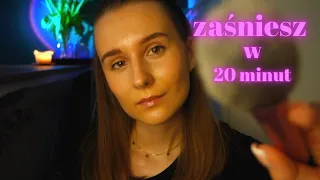 asmr po polsku 🌙 USYPIAM CIĘ w 20 minut 😴 *przytulne dźwięki & bliski szept* (polish whisper)