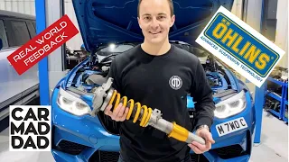 Ohlins Road & Track suspension IN THE REAL WORLD on the BMW M2 Competition