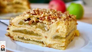 Bavarian Apple Cake Incredibly Tasty !!! English subtitles