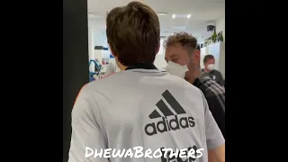 Chiesa and Dušan Vlahović reunited as Juve players 🤗