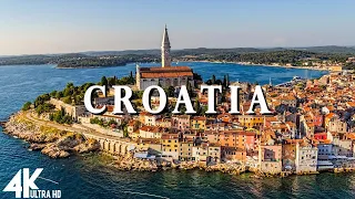 FLYING OVER CROATIA (4K UHD) - Relaxing Music Along With Beautiful Nature Videos(4K Video UHD)