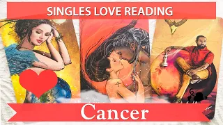 Cancer Singles - Both thinking about each other. Unfinished business & happiness