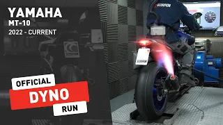 Yamaha MT-10 22-Current Scorpion Exhaust Dyno Run