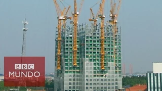 Timelapse: China construye un edificio de 57 pisos en 19 días