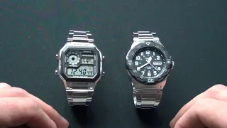 L'OROLOGIO PERFETTO ESISTE,  E COSTA MENO DI 40 EURO  - CASIO AE1200  - CASIO MRW200