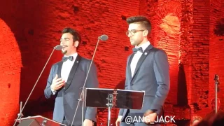 Ignazio Boschetto & Piero Barone Il Volo - 'O Paese d'o sole (Taormina 01.06.2017)