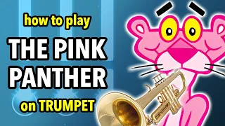 How to play the Pink Panther Theme on Trumpet | Brassified