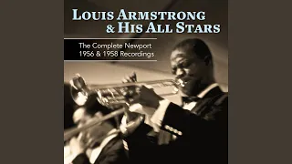 Interview with Armstrong and Willis Conover (Live at Newport Jazz Festival 1958)