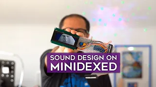 Sound design on MINIDEXED DIY synthesizer