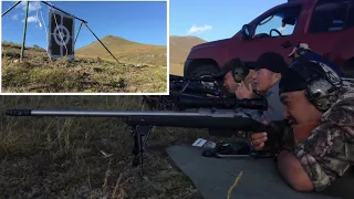 Tikka t3x super varmint 6.5 creedmoor shooting 800 meters