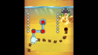 Cut the Rope Experiments Ant Hill Level 21 Walkthrough