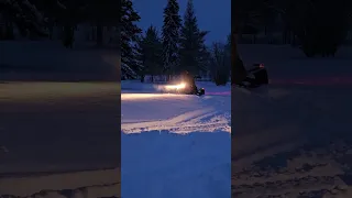 snowmobiling