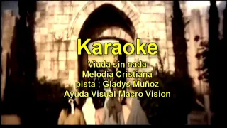 VIUDA SIN NADA KARAOKE