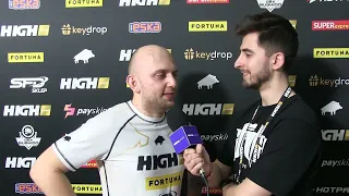 Michał Cichy zawiedziony po porażce: Jest mi wstyd | HIGH LEAGUE 6