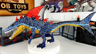 CUSTOM OB TOYS MOSASAURUS STREET SHARK | INDOMINUS REX | CHAOS EFFECT | JURASSIC WORLD | SHARK WEEK