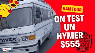 Échange de notre ancienne ambulance de pompier contre un #hymer  S555 : #vantour