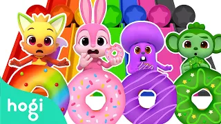 Best Learn Colors with Hogi|｜Color Slide, Donuts and more｜Colors for Kids｜Pinkfong Hogi