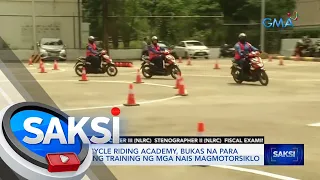 Motorcycle Riding Academy, bukas na para sa libreng training ng mga nais magmotorsiklo | Saksi