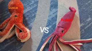 stop motion battles: Lusca vs Kraken