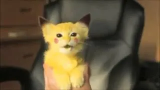 Gatito convertido en Pikachu