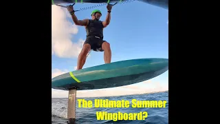 The Ultimate Summer Wingfoil Board? The Magical GONG Cruzader riding a 7am Summer Breeze...