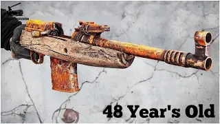 SVT- 40 Obrez Rusty Rifle Restoration | Dashanan Restoration