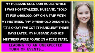 【Compilation】My hubby sold my house for $400,000 during my hospitalization, leaving for a trip...