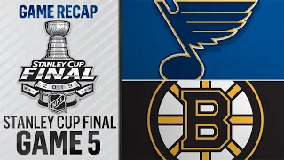 Blues on cusp of first Cup title after 2-1 win