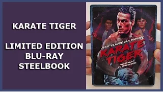 KARATE TIGER - LIMITED BLU-RAY STEELBOOK UNBOXING - MEDIA MARKT EXCLUSIVE