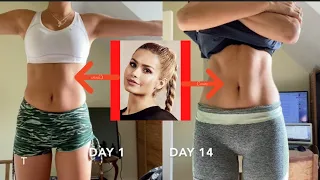 I DID 45MINS OF Pamela Reif Workouts EVERYDAY,  FOR 2 WEEKS. The results...