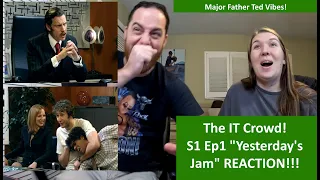 Americans React to THE IT CROWD Yesterday's Jam Season 1 Episode 1 REACTION