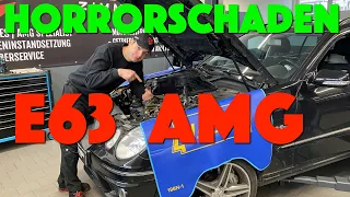 E63 AMG ! Das hätte böse enden können !