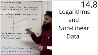 Edexcel AS Level Maths: 14.8 Logarithms and Non-Linear Data