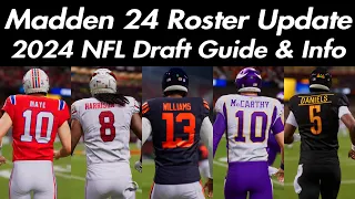 Madden 24 Roster Update 2024 NFL Draft Guide & Info